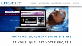 What Logiclic.com website looked like in 2018 (7 years ago)