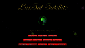 What Luxsat.be website looked like in 2018 (5 years ago)