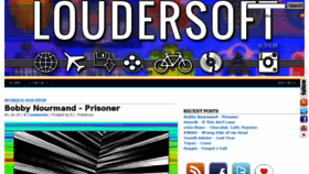 What Loudersoft.com website looked like in 2018 (6 years ago)
