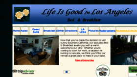 What Lifeisgood-bnb.com website looked like in 2018 (6 years ago)