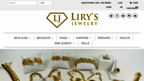 What Lirysjewelry.com website looked like in 2018 (6 years ago)