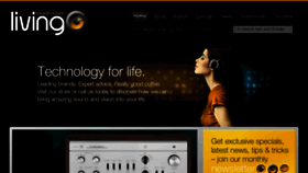 What Livingsound.com.au website looked like in 2018 (6 years ago)