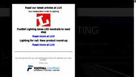 What Ledhandrails.co.uk website looked like in 2018 (6 years ago)