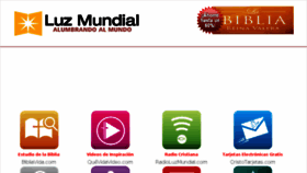 What Luzmundial.com website looked like in 2018 (6 years ago)
