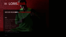 What Loris-karius.com website looked like in 2018 (5 years ago)
