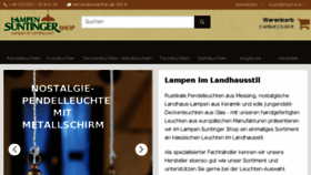 What Lampen-suntinger-shop.com website looked like in 2018 (6 years ago)