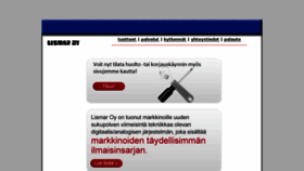What Lismar.fi website looked like in 2018 (6 years ago)