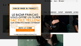 What Lebazarfrancais.com website looked like in 2018 (5 years ago)