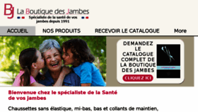 What Laboutiquedesjambes.com website looked like in 2018 (5 years ago)