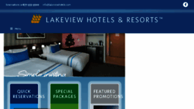 What Lakeviewhotels.com website looked like in 2018 (5 years ago)