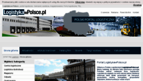 What Logistykawpolsce.pl website looked like in 2018 (5 years ago)