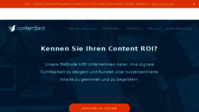 What Linkbird.de website looked like in 2018 (5 years ago)