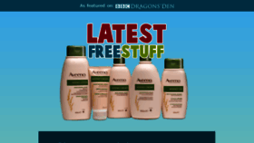 What Latestfreestuff.uk website looked like in 2018 (6 years ago)