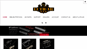 What Luth-ar.com website looked like in 2018 (6 years ago)