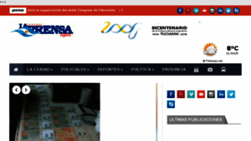 What Laprensafederal.com.ar website looked like in 2018 (5 years ago)