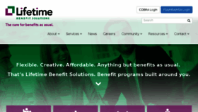 What Lifetimebenefitsolutions.com website looked like in 2018 (6 years ago)