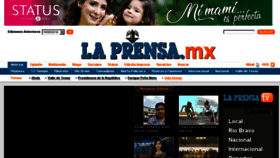 What Lluvias.laprensa.mx website looked like in 2018 (7 years ago)
