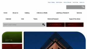 What Louisville-library.org website looked like in 2018 (5 years ago)