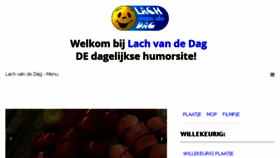What Lachvandedag.com website looked like in 2018 (5 years ago)