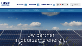What Libra-energy.eu website looked like in 2018 (5 years ago)