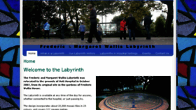 What Labyrinth.org.nz website looked like in 2018 (5 years ago)