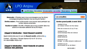 What Lpo-anjou.org website looked like in 2018 (5 years ago)