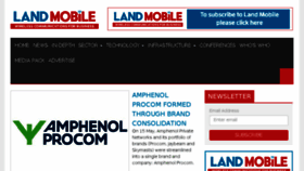 What Landmobile.co.uk website looked like in 2018 (5 years ago)