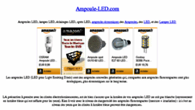 What Lampesled.com website looked like in 2018 (5 years ago)
