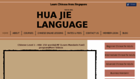 What Learnchinesefastsingapore.com website looked like in 2018 (5 years ago)