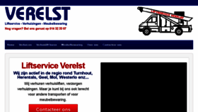 What Liftserviceverelst.be website looked like in 2018 (5 years ago)