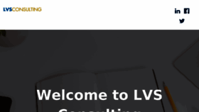 What Lvsconsulting.com website looked like in 2018 (6 years ago)