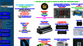What Leeryder.com website looked like in 2018 (5 years ago)