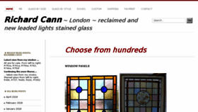 What Leadedstainedglass.com website looked like in 2018 (6 years ago)
