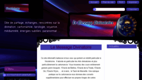 What Lemessagedivinatoire.fr website looked like in 2018 (5 years ago)