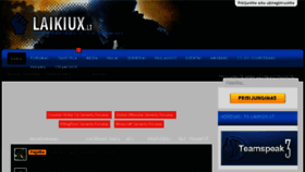 What Laikiux.lt website looked like in 2018 (5 years ago)