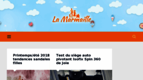 What La-marmaille.fr website looked like in 2018 (5 years ago)