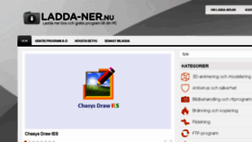 What Ladda-ner.nu website looked like in 2018 (5 years ago)