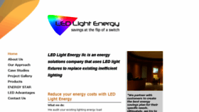 What Ledlightenergy.com website looked like in 2018 (5 years ago)