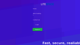 What Litespace.net website looked like in 2018 (6 years ago)