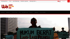 What Lakilakibaru.or.id website looked like in 2018 (5 years ago)