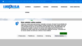 What Lusoaloja.pt website looked like in 2018 (5 years ago)