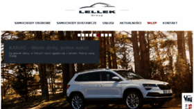 What Lellek.pl website looked like in 2018 (5 years ago)