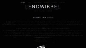 What Lendwirbel.at website looked like in 2018 (5 years ago)