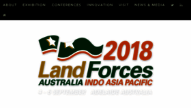 What Landforces.com.au website looked like in 2018 (6 years ago)