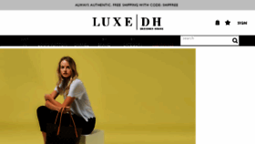 What Luxedesignerhandbags.com website looked like in 2018 (5 years ago)