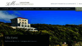 What Locationmatrimonio.it website looked like in 2018 (5 years ago)