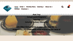 What Lakeeffectkitchen.com website looked like in 2018 (5 years ago)