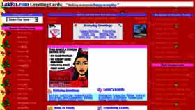 What Lakru.com website looked like in 2018 (5 years ago)