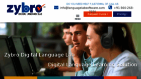What Languagelabsoftware.com website looked like in 2018 (7 years ago)