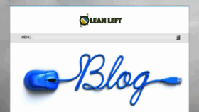 What Leanleft.com website looked like in 2018 (5 years ago)